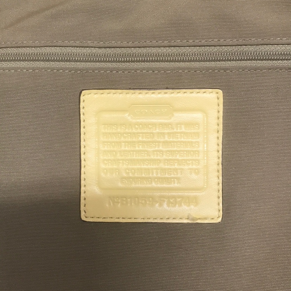 Yellow Coach Purse - Picture 3 of 6